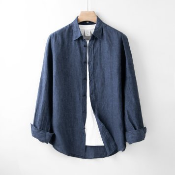 Linen Button-Down Shirt