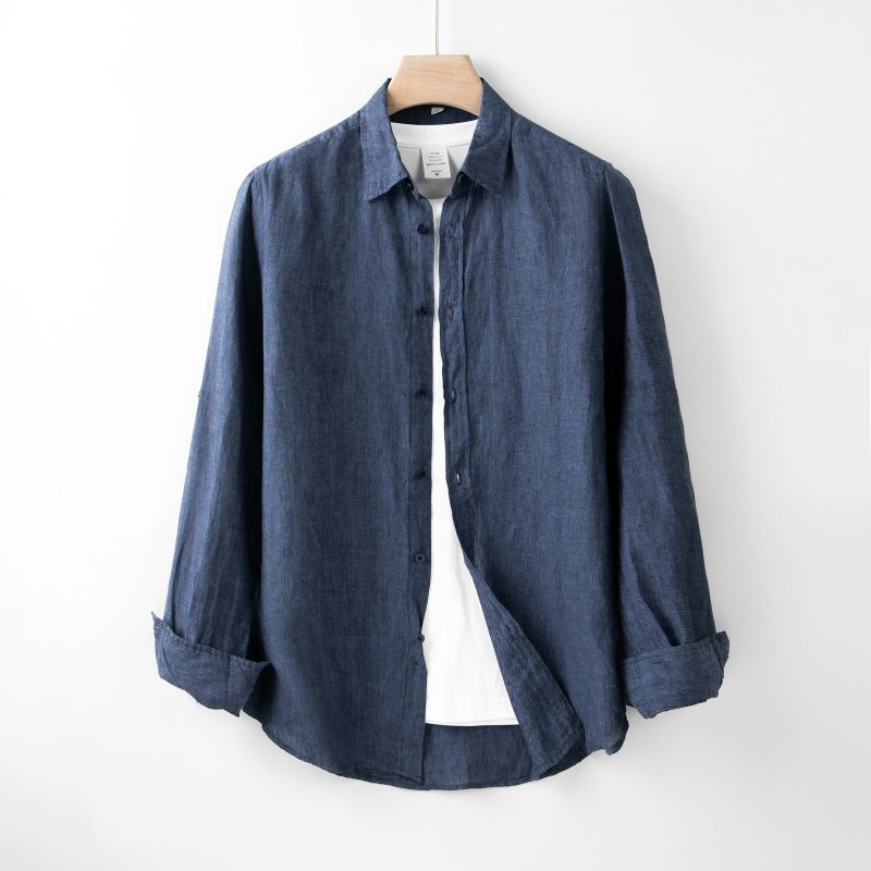 Linen Button-Down Shirt